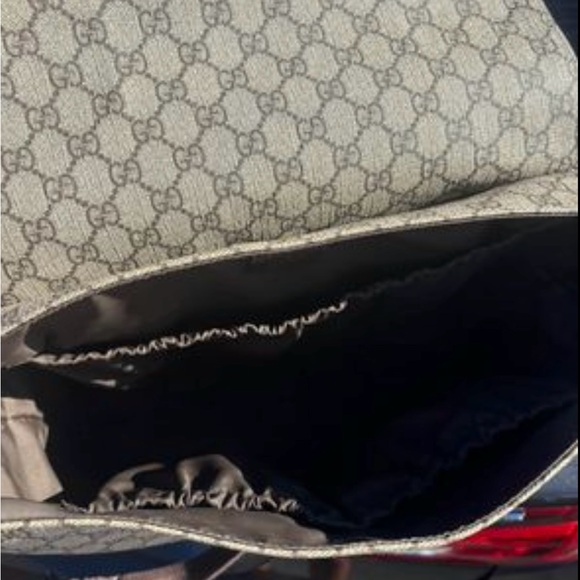 Gucci GG Supreme Diaper Bag